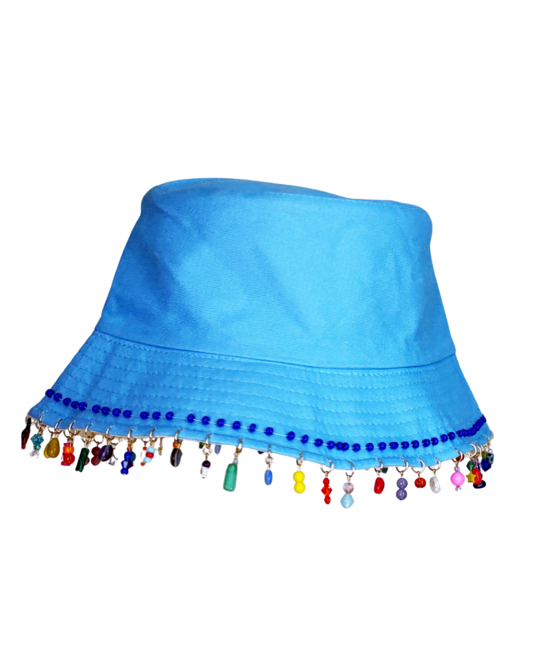 Beaded Embroidered Bucket Hat