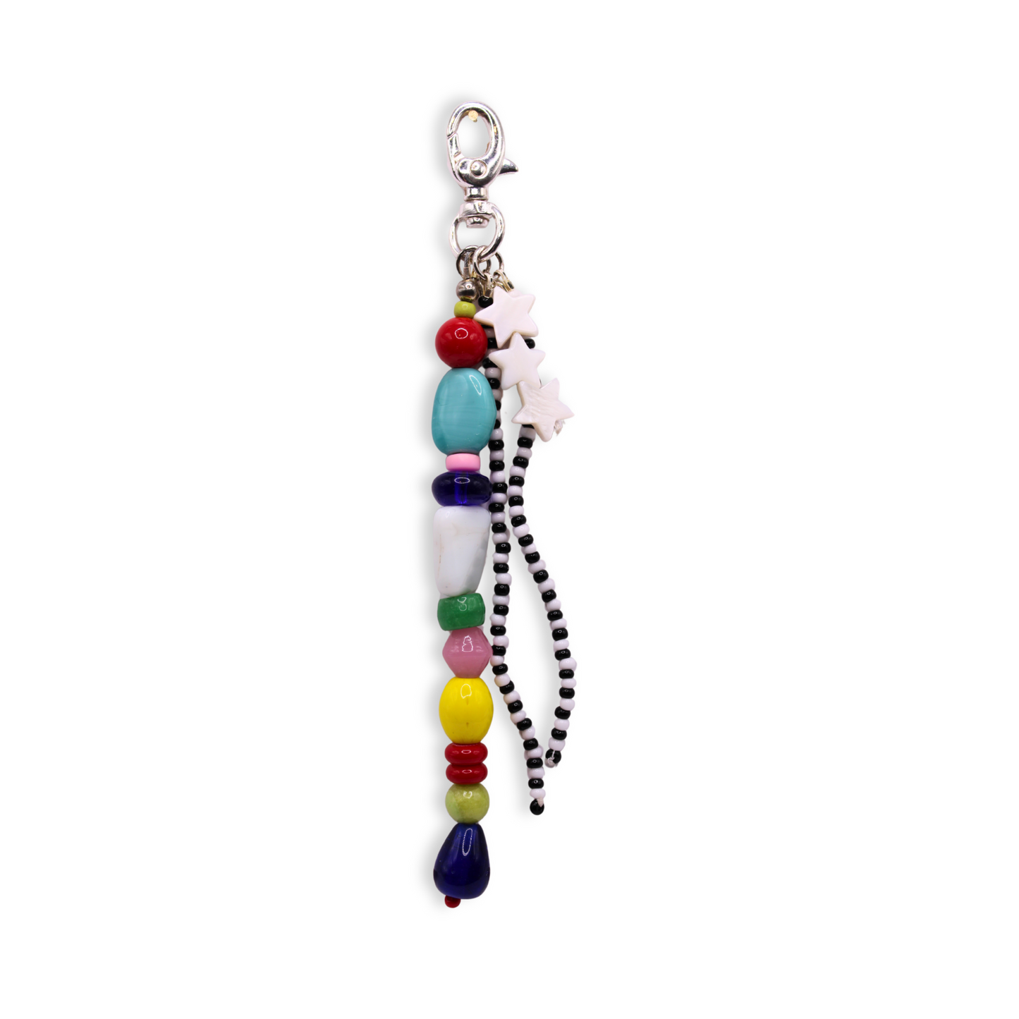 Beaded Bag Charm