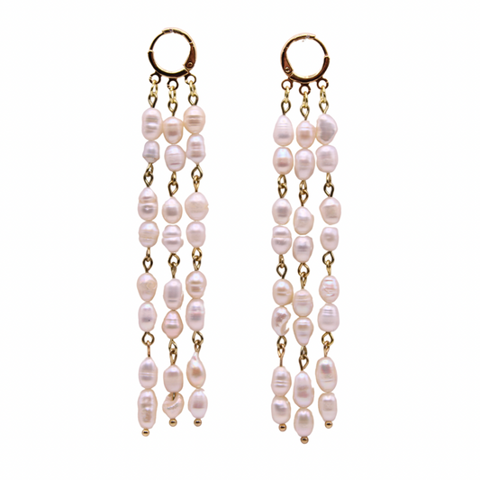 Blair Pearl Drop Earrings | Summer Nikole Jewelry