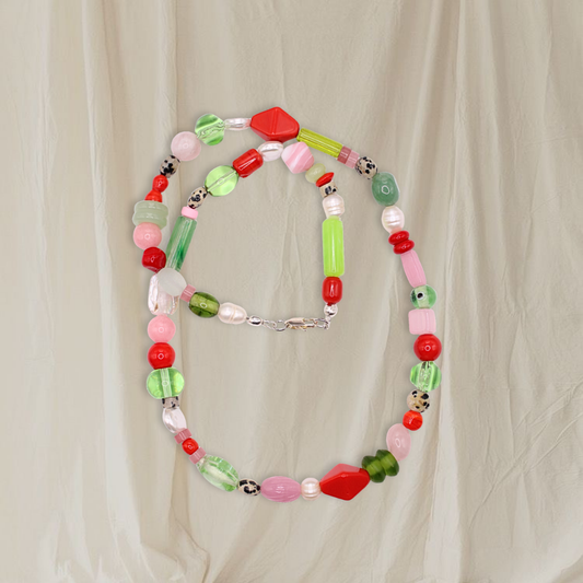 One of a Kind Beaded Necklace