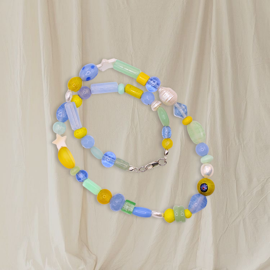 One of a Kind Beaded Necklace