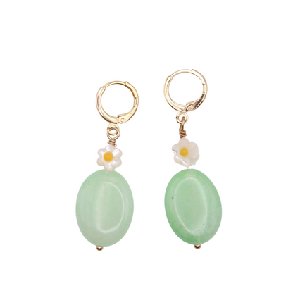 Lola Glass Flower Earrings | Summer NIkole Jewelry