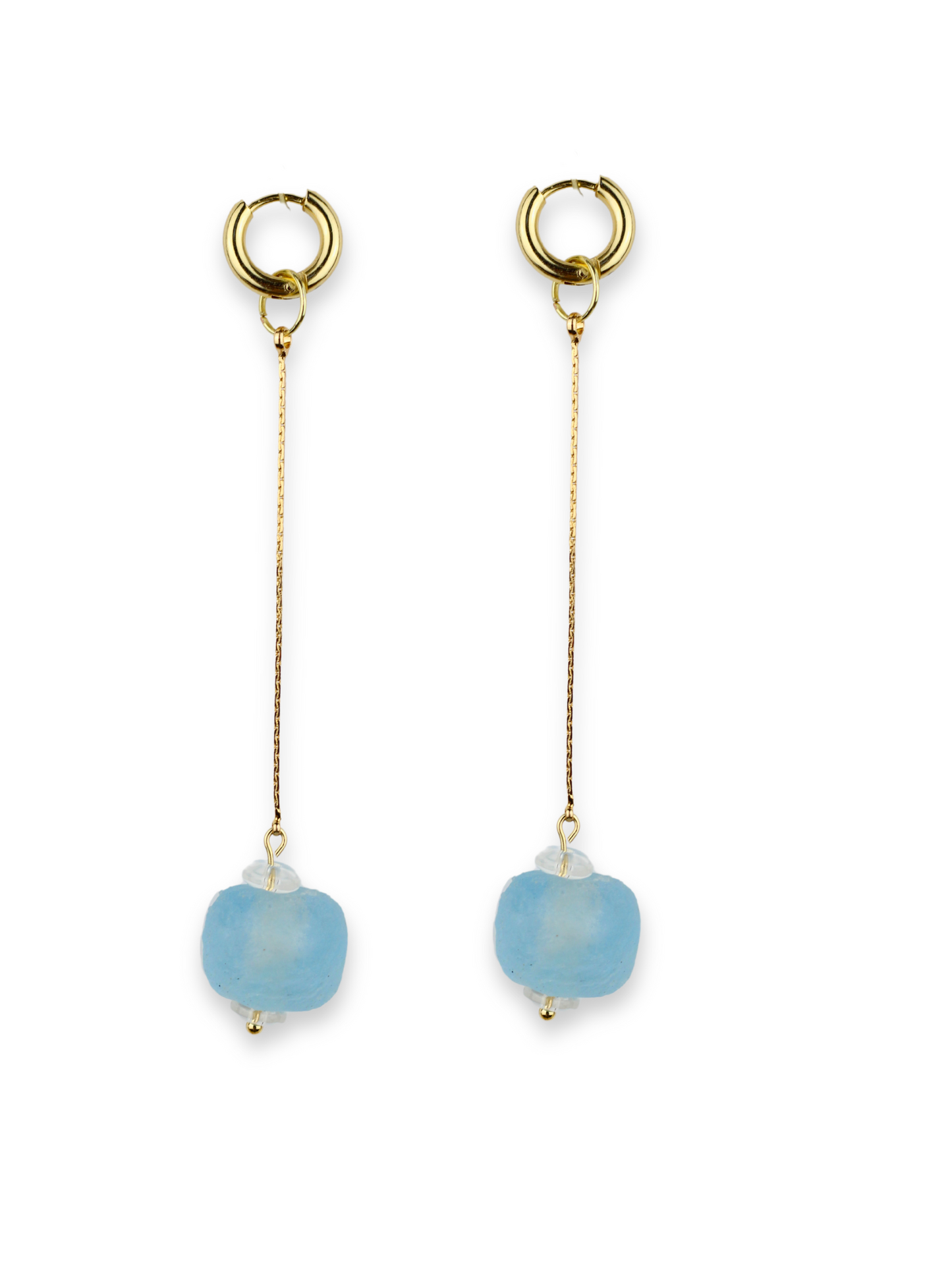 Limited Edition Recycled Glass Dangles