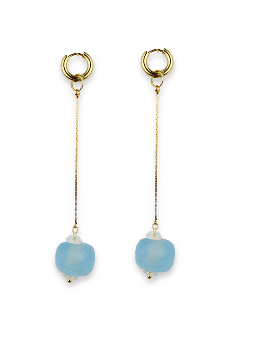 Limited Edition Recycled Glass Dangles