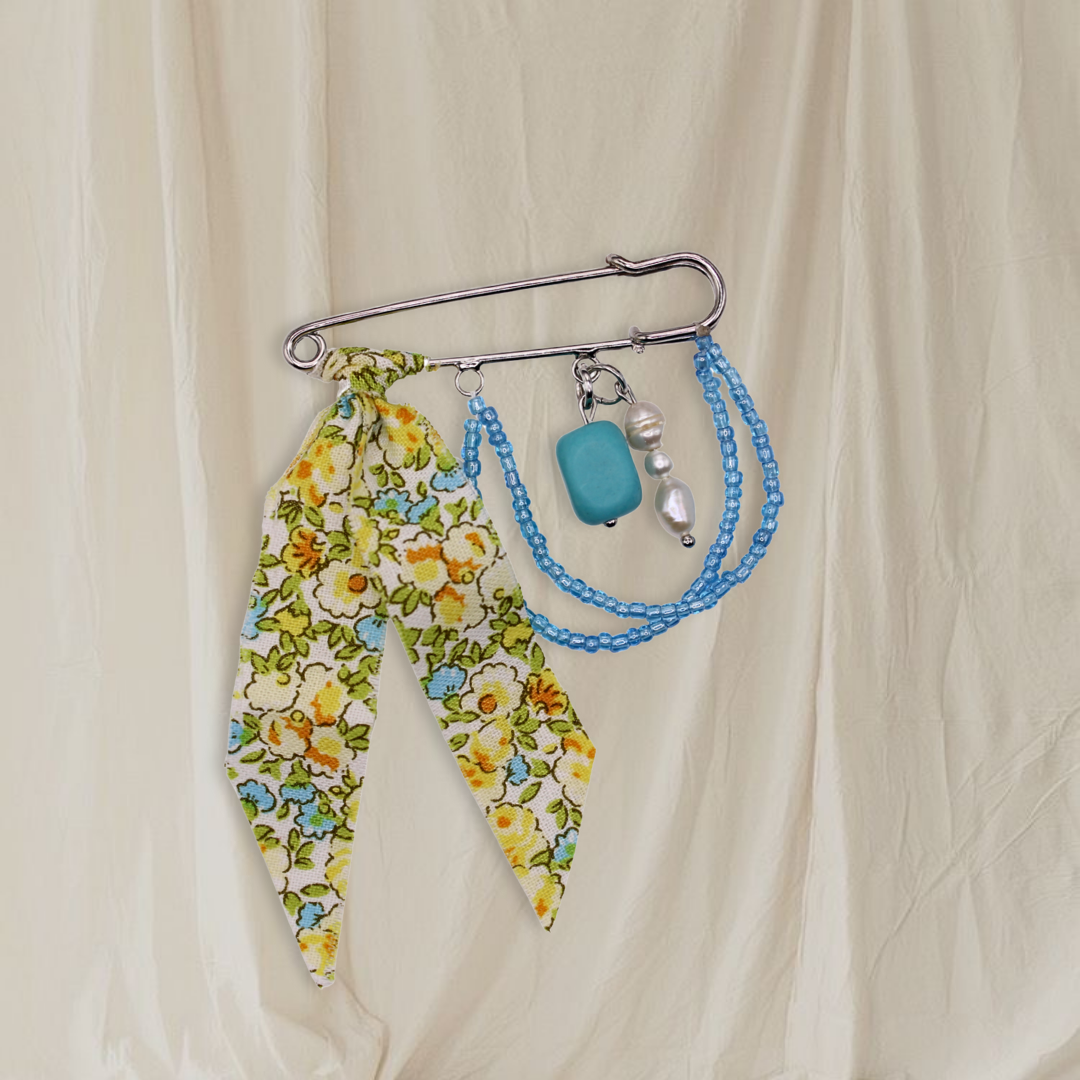 Mixed Media Bag Charm