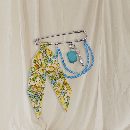 Mixed Media Bag Charm