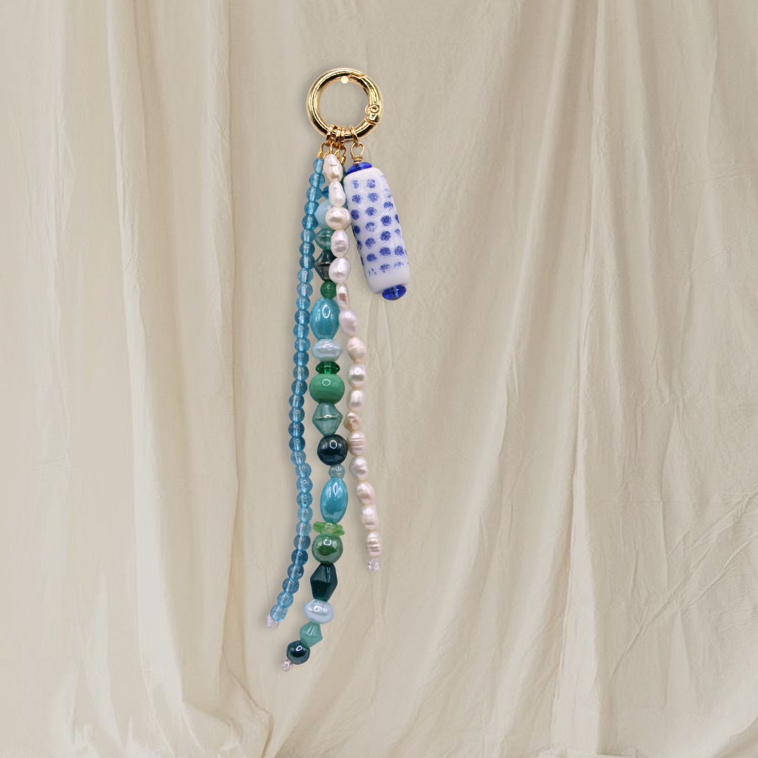 Beaded Bag Charm