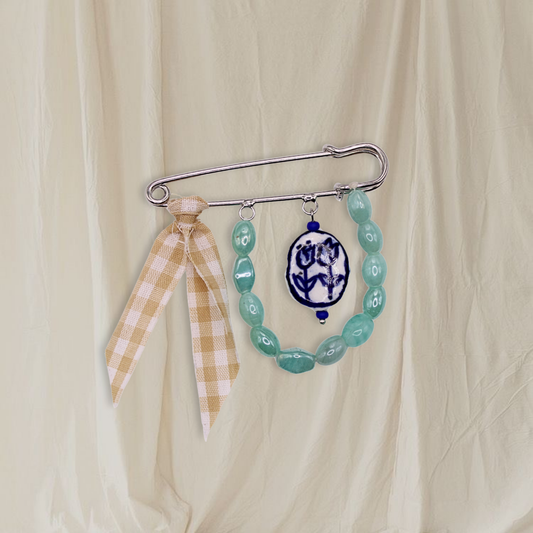 Mixed Media Bag Charm
