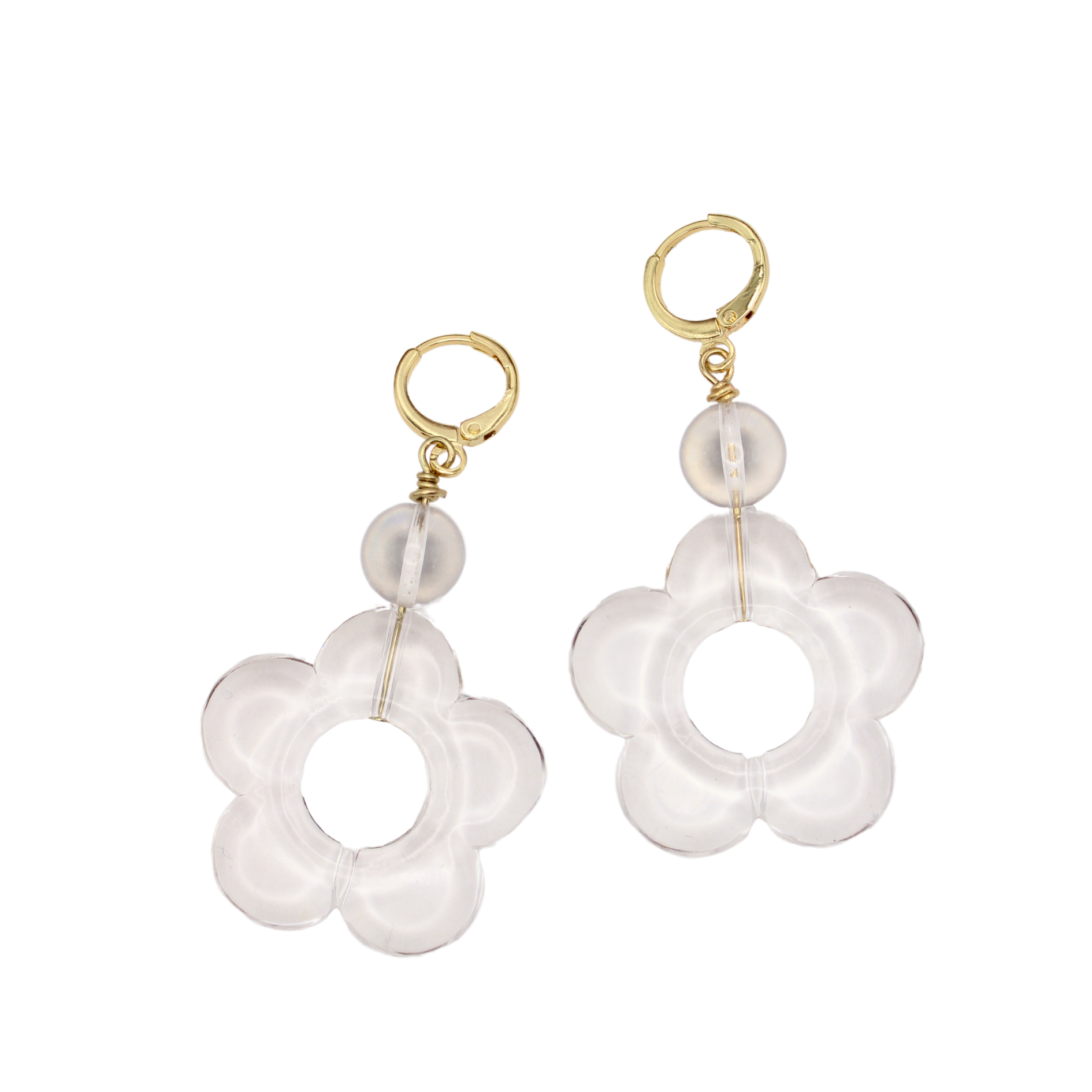 Eleanor Glass Flower Earrings | Summer Nikole Jewelry