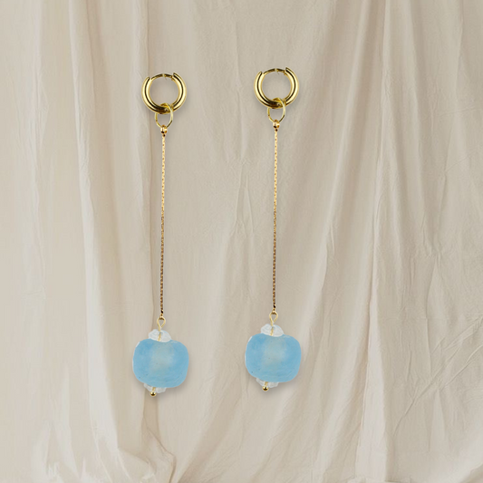 Limited Edition Recycled Glass Dangles