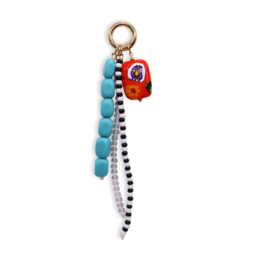 Beaded Bag Charm