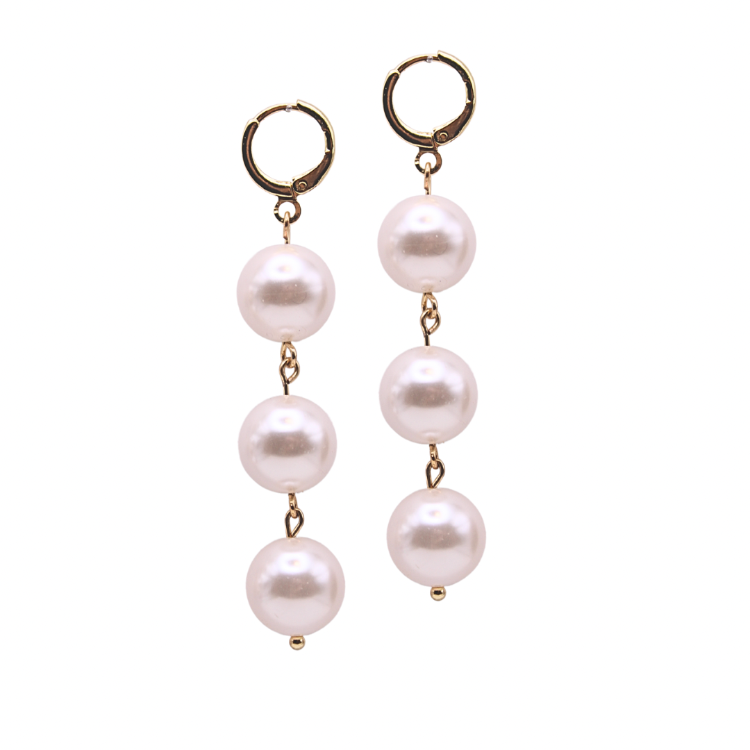 Nina Pearl Dangle Earrings | Summer Nikole Jewelry