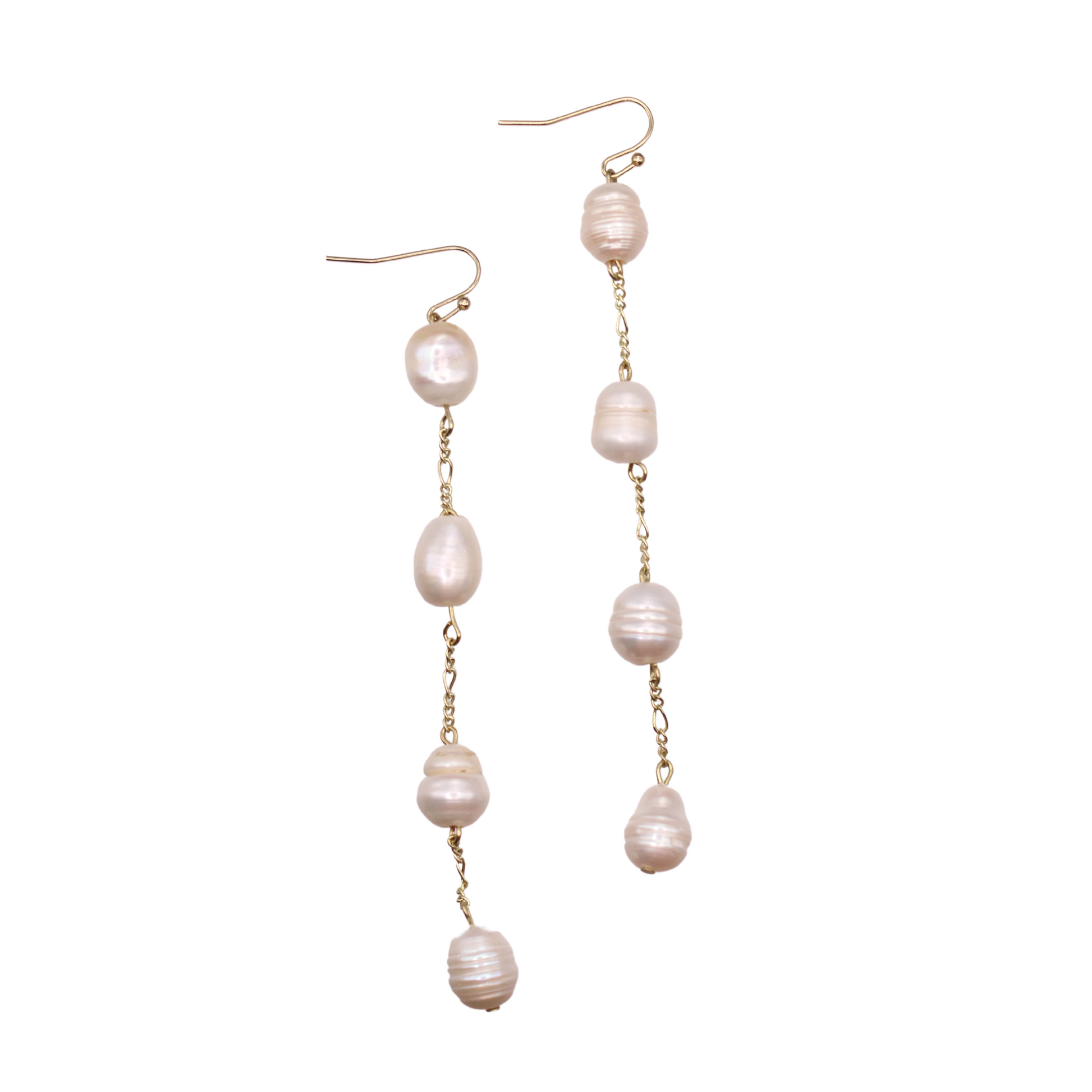 Fiona Freshwater Pearl Drop Earrings | Summer Nikole Jewelry
